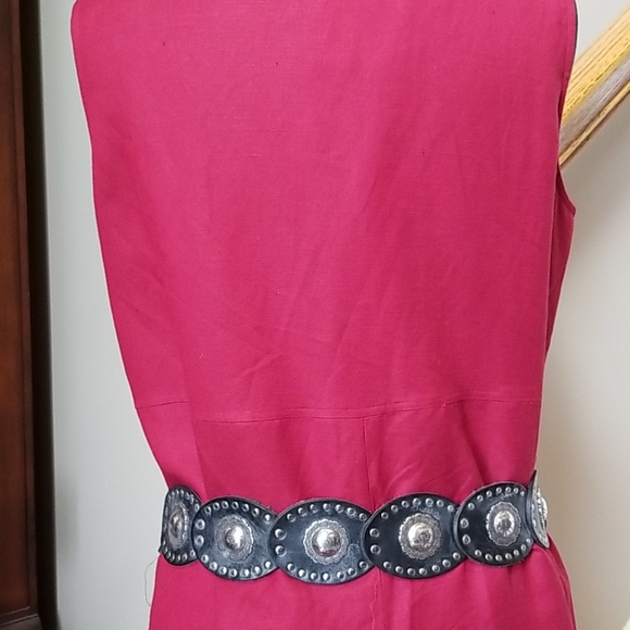 16 Womens Petite RED  long Dress Lined - Picture 12 of 13